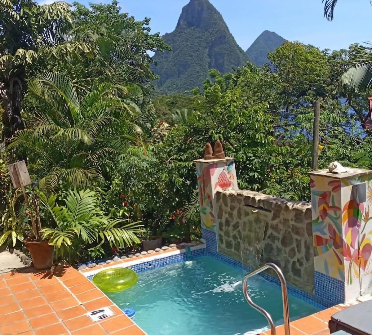 Treehouse Hideaway Villa II - Amazing Piton Views Σουφριέρ 0*,  Αγία Λουκία